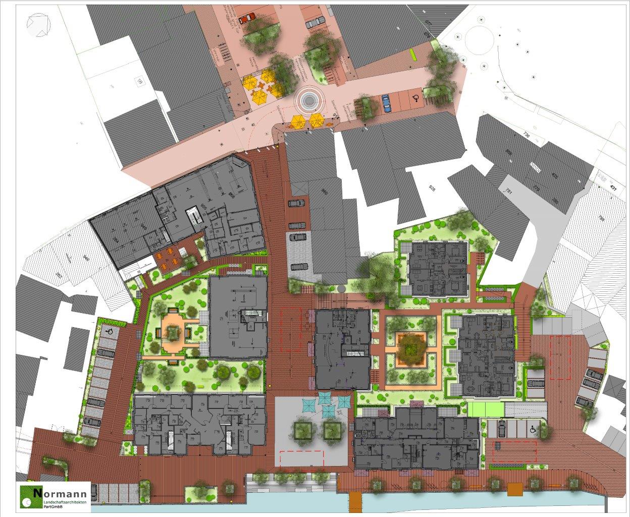 Wohnquartier in Rhede