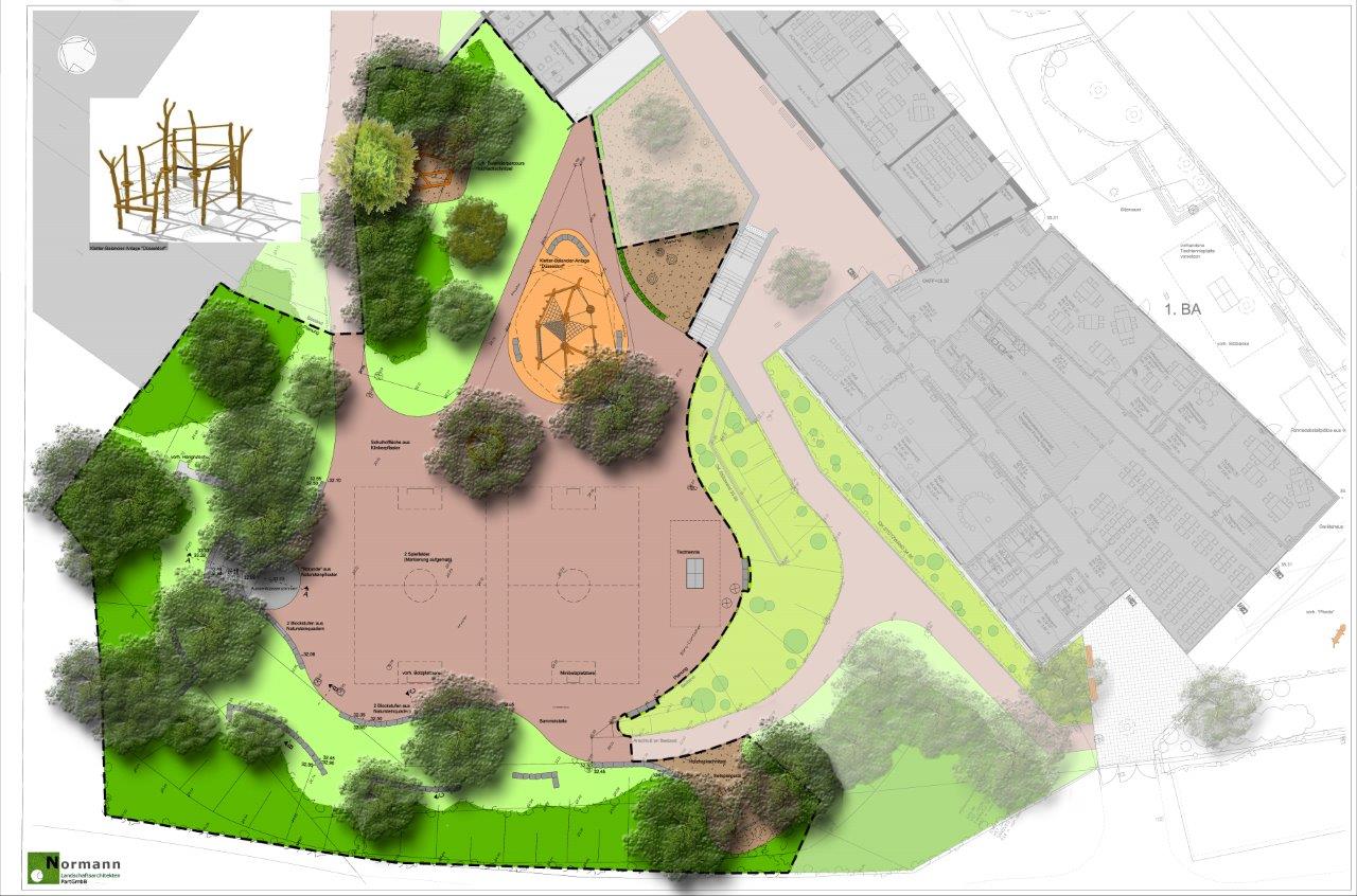 Grundschule in Düsseldorf-Stockum