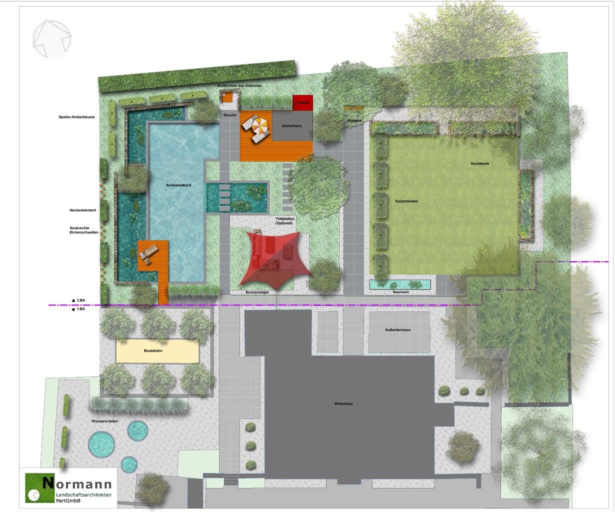 Hausgarten in Hennef (Sieg)